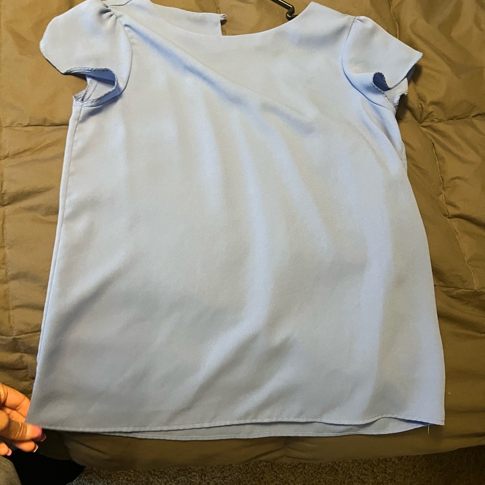 Size 4 French blue lands end
